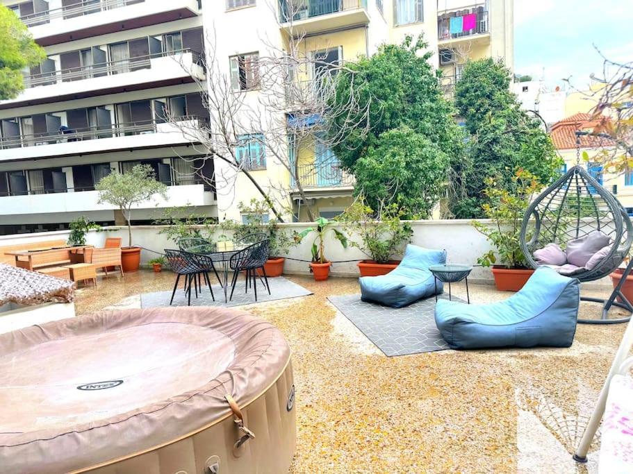 Amazing 3Bdr Apt With Unique Roof Garden In Plaka Athens Exterior photo