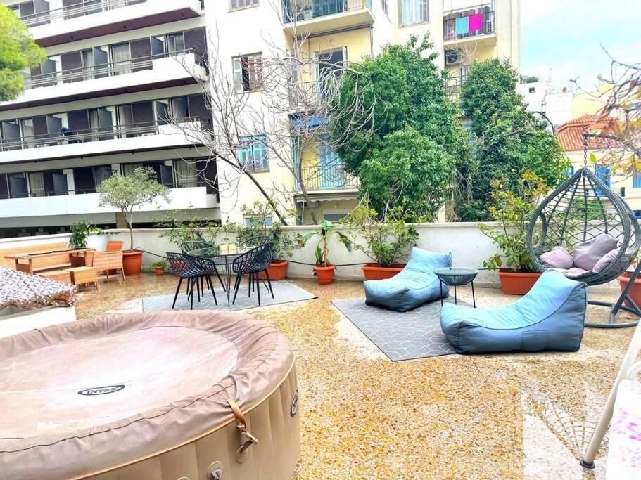 Amazing 3Bdr Apt With Unique Roof Garden In Plaka Athens Exterior photo